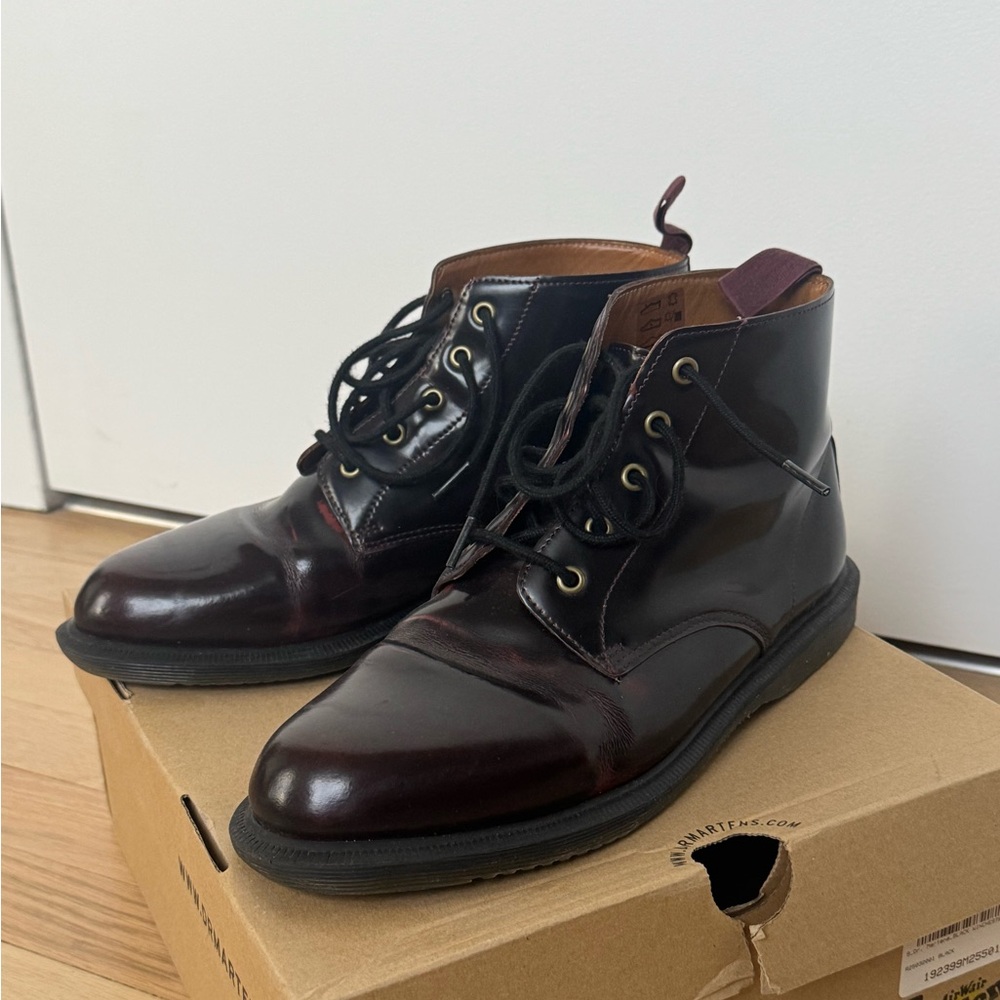 Dr. Martens Dark Brown Ankle Boots